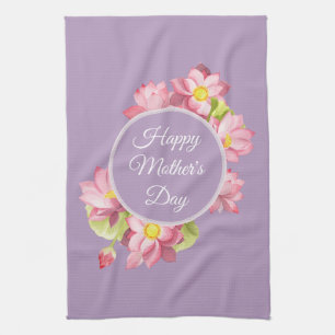 Happy Mother's Day customisable Tea Towel