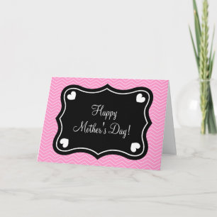 Happy Mothers Day cute custom greeting card