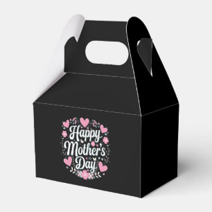 Happy Mother's Day Cute Floral Mum Grandma Favour Box