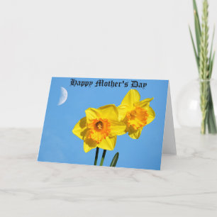 Happy Mother's Day Daffodils Gold Medal flowers Card