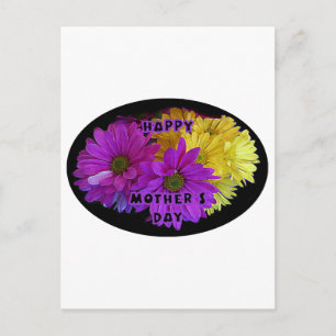 Happy Mother's Day Daisies The MUSEUM Zazzle Gifts Postcard