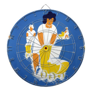 happy mothers day dartboard