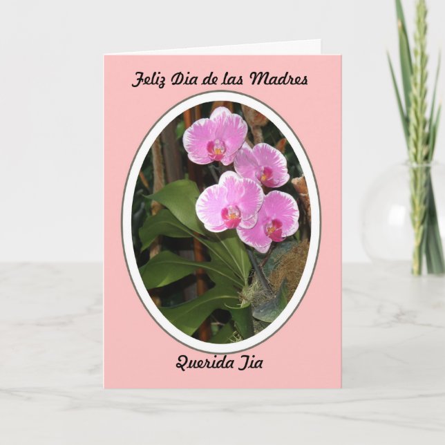 Happy Mother's Day Dear Tia Card (Front)