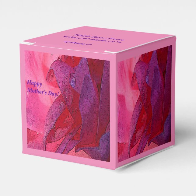 Happy Mother's Day Favour Box (Front Side)