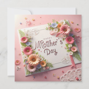 Happy Mother's Day Flat Card