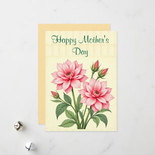 Happy Mother's Day Flat Holiday Card