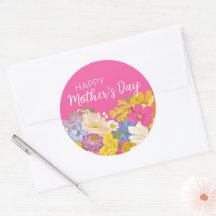Happy Mother's Day Floral Blooms 