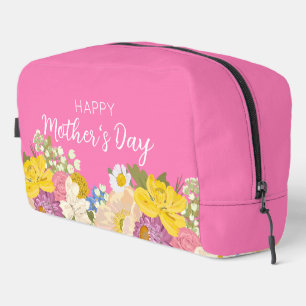 Happy Mother's Day Floral Blooms Dopp Kit