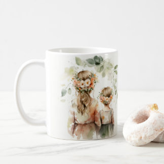 Happy Mother's Day Floral Daughters Mug