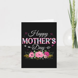 Happy Mothers Day Floral Gifts For Mum Grandma Mum Card
