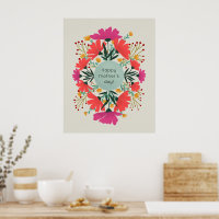 Happy mother's day floral