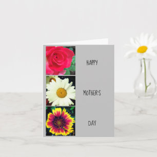 Happy Mother's Day Flowers Greeting Card