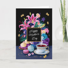 Happy Mother's Day Flowers & Sweets Customisable
