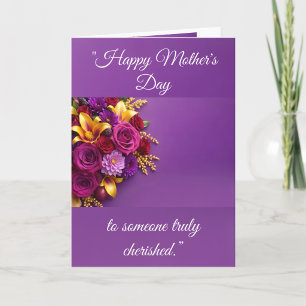 Happy Mother's Day Folded Greeting Card