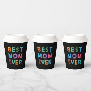  Happy Mothers Day For Best Mum   Paper Cups