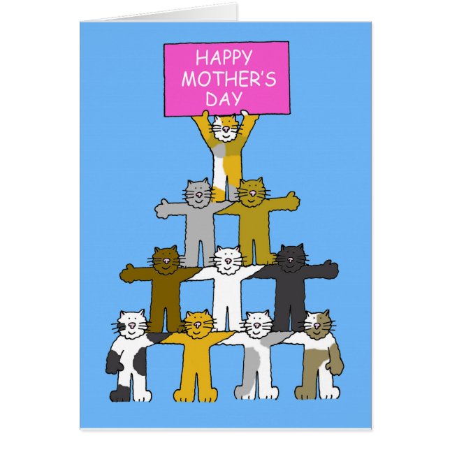 Happy Mother's Day for Cat Lover. (Front)