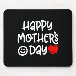 Happy mothers day for toddler baby first mothers mouse pad