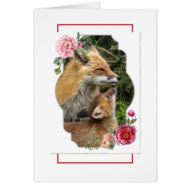 Happy Mother's Day, Foxes (Front)