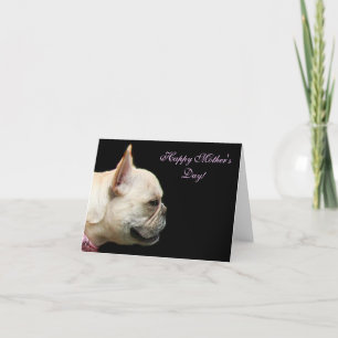 Happy Mother's Day French Bulldog notecard