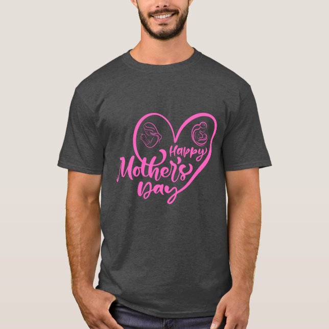 happy Mothers day friend T-Shirt (Front)