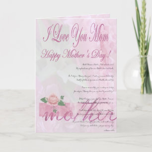 Happy Mother's Day from daughter Card
