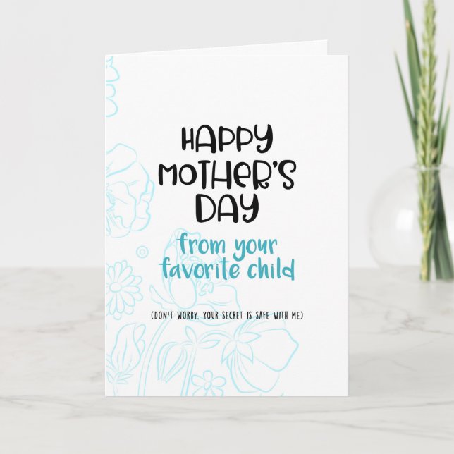 Happy Mother's Day from Your Favourite Card (Front)