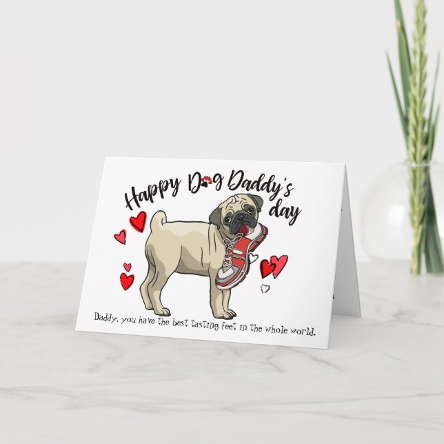 Happy Mother's Day from your Pug Dog Card (Front)