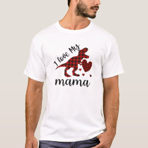 Happy Mothers Day Funny Trex Valentines Day Boys G T-Shirt