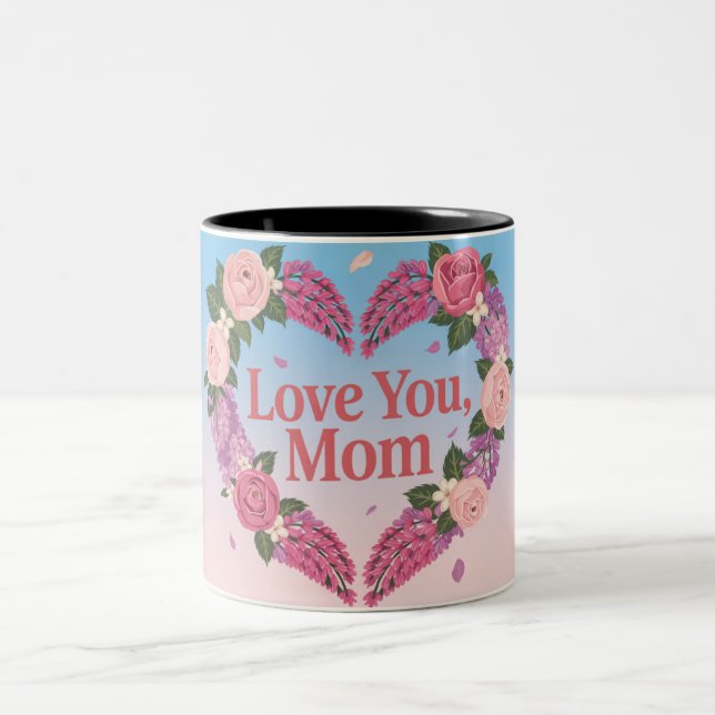 Happy Mothers Day Gift Mug Design (Center)