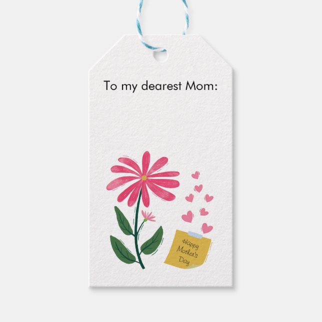 Happy Mother's Day Gift Tags (Front)