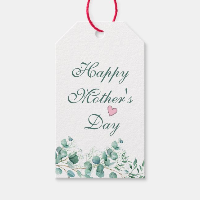 Happy Mother's Day Gift Tags (Front)