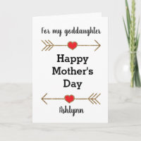 Happy Mother's Day Goddaughter