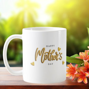 Happy mother's day gold foil Coffee Mug
