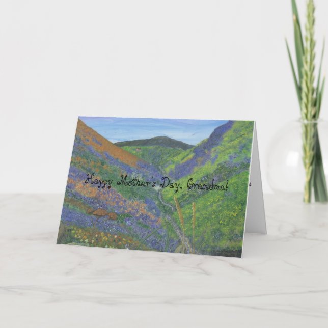 Happy Mother's Day, Grandmother Card (Front)