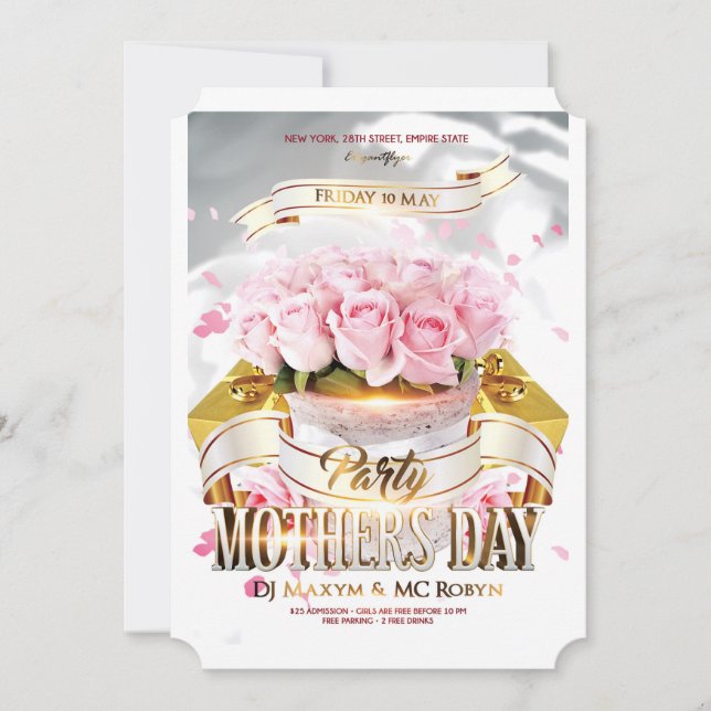 Happy Mother's day greeting card (Front)