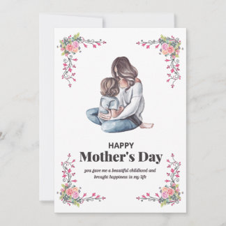 Happy Mothers Day Greeting Card
