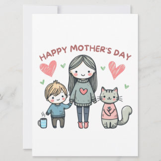 Happy Mother's Day Holiday Card