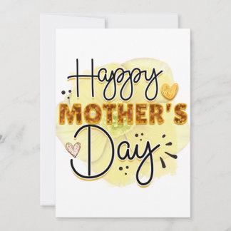 Happy Mother's Day Holiday Card