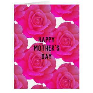 Happy Mother's Day Hot Pink Floral Custom 2025