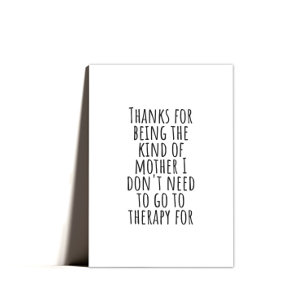Happy Mothers Day Humour  Holiday Card