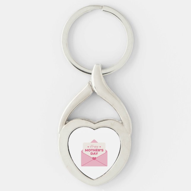 Happy Mother's Day Key Ring (Front)