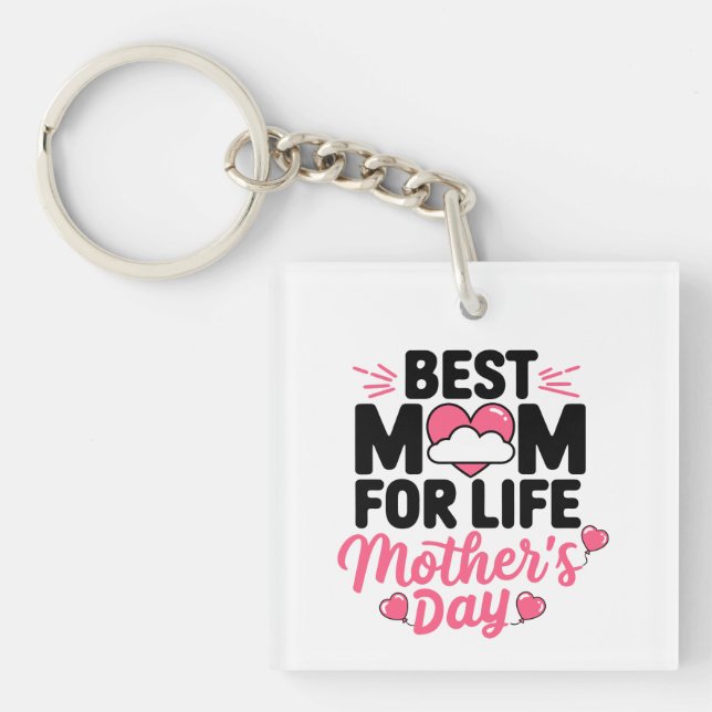 Happy Mothers Day Key Ring (Front)