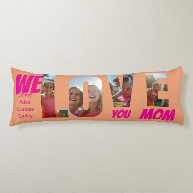 Happy Mother's Day Love Body Cushion (Front)