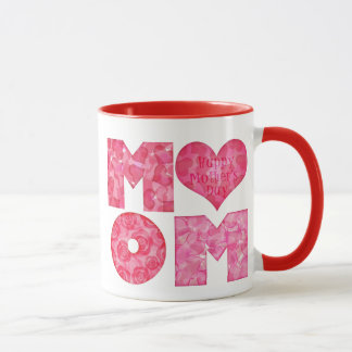 Happy Mother's Day Mum Alphabet Mug