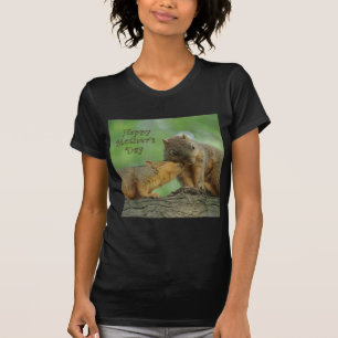 Happy Mother's Day - Mum and Baby Squirrel T-Shirt