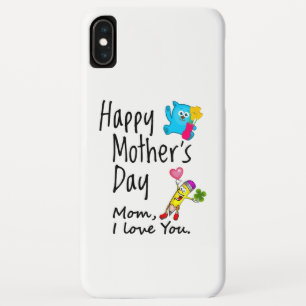 Happy Mothers Day. Mum I love you. iPhone XS Max Case