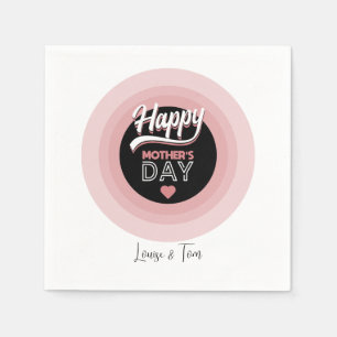 Happy mother's day napkin