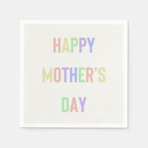 Happy Mother's Day Napkin