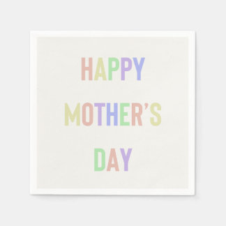 Happy Mother's Day Napkin