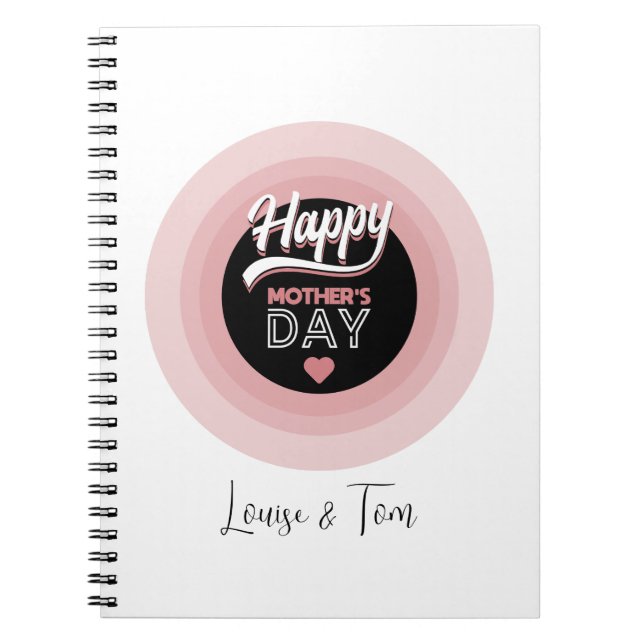 Happy mother's day notebook (Front)